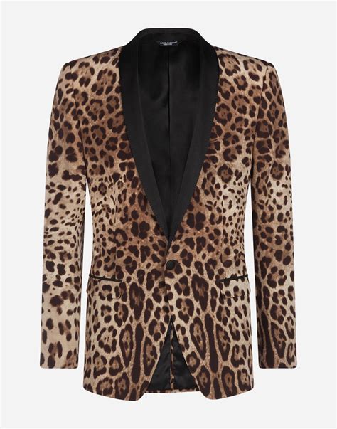 dolce gabbana leopard coat|Dolce & Gabbana male.